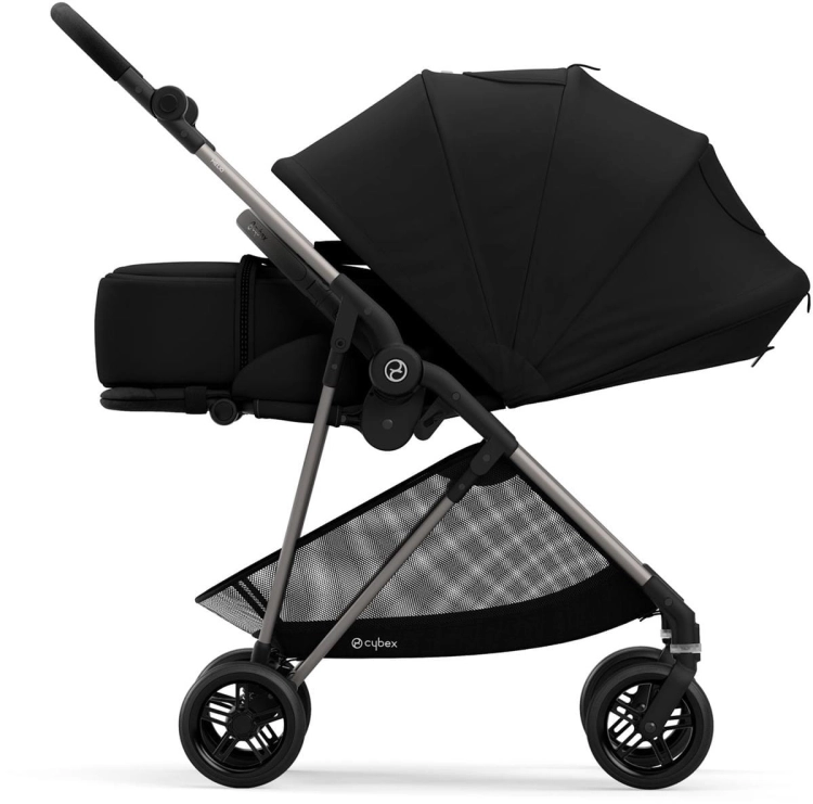 Cybex Melio - wózek spacerowy | Deep Black