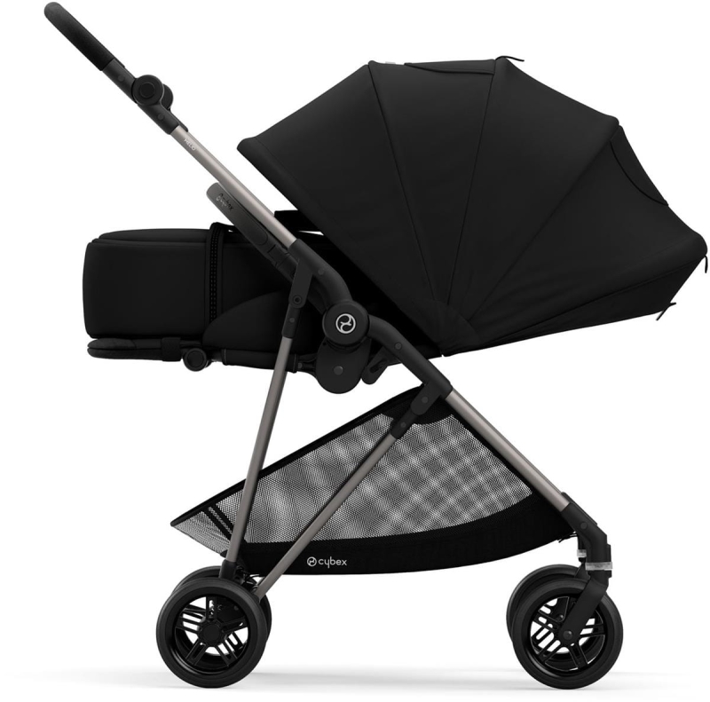 Cybex Melio - wózek spacerowy | Deep Black