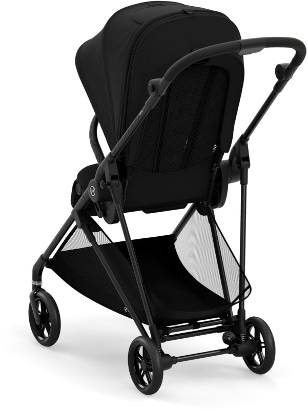 Cybex Melio Carbon - ultra lekki wózek spacerowy | Deep Black