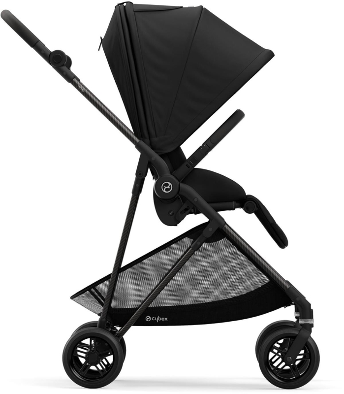 Cybex Melio Carbon - ultra lekki wózek spacerowy | Deep Black
