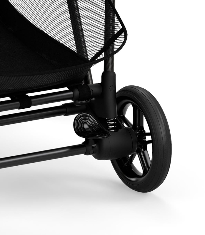 Cybex Melio Carbon - ultra lekki wózek spacerowy | Deep Black
