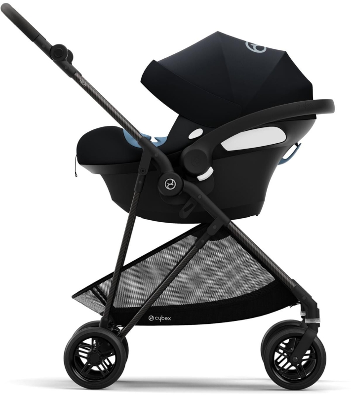 Cybex Melio Carbon - ultra lekki wózek spacerowy | Deep Black
