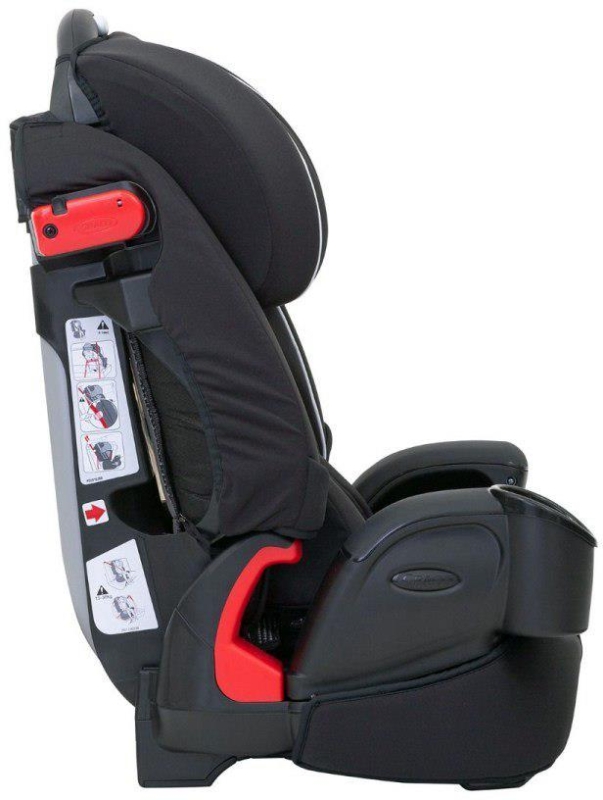 Graco Nautilus - fotelik samochodowy 9-36 kg | Black