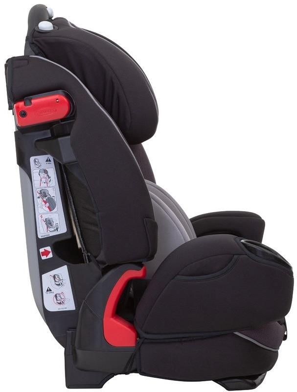 Graco Nautilus Elite - fotelik samochodowy 9-36 kg | Black