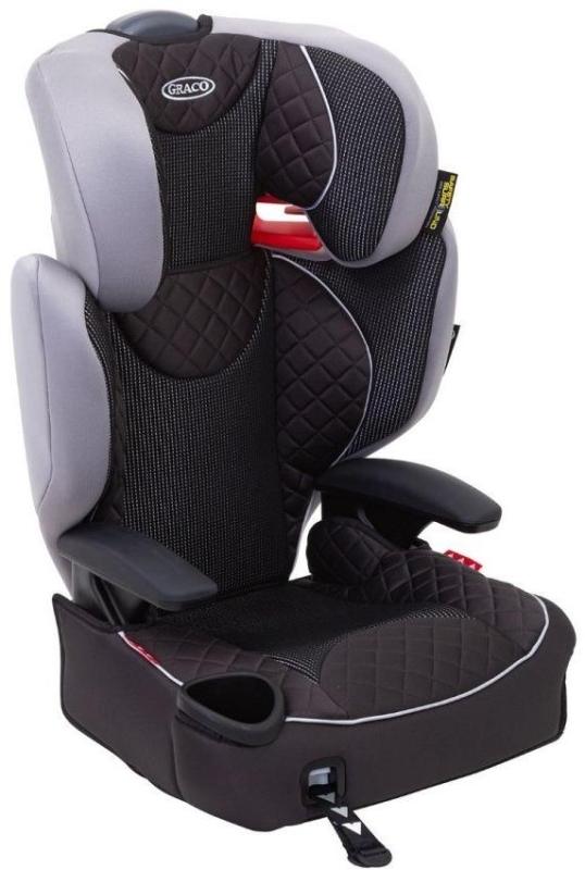 Graco Affix - fotelik samochodowy z isofix 15-36 kg | Gray Flannel