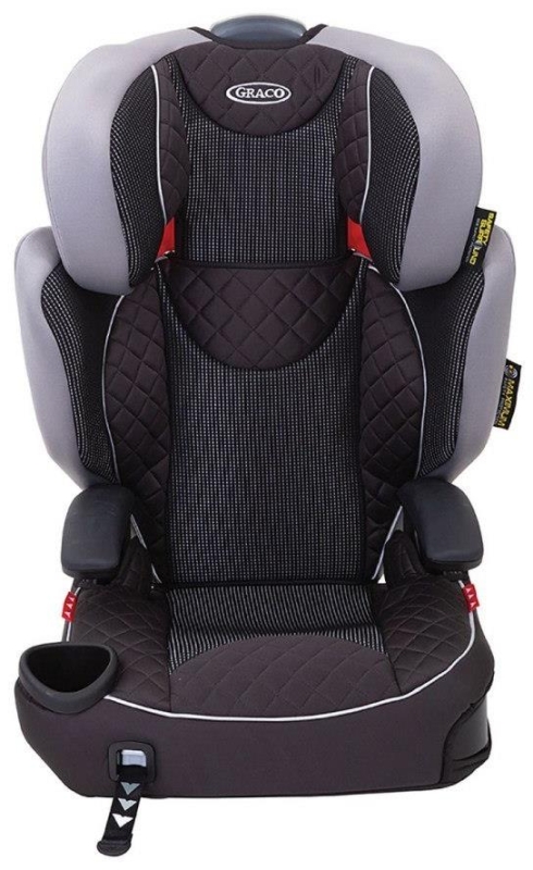 Graco Affix - fotelik samochodowy z isofix 15-36 kg | Gray Flannel
