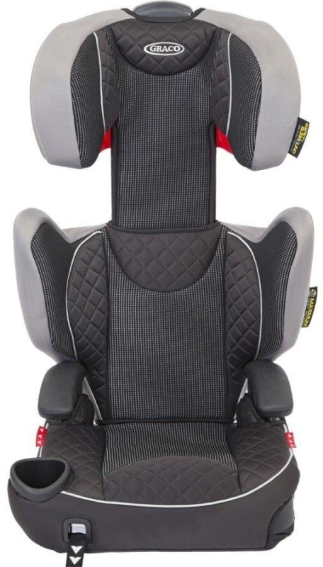 Graco Affix - fotelik samochodowy z isofix 15-36 kg | Gray Flannel