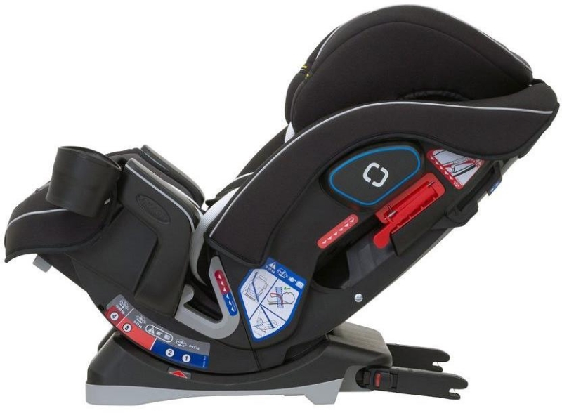 Graco Slimfit LX - fotelik samochodowy 0-36 kg | Black