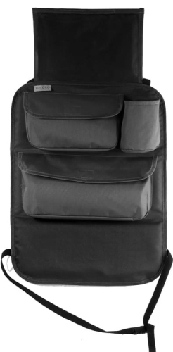 Tuloko Organizer Podróżnika - organizer / ochraniacz na przedni fotel samochodowy | Black