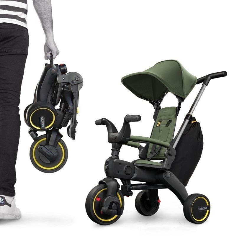 Doona Liki Trike S3 5w1 - składany rowerek trójkołowy | Grey