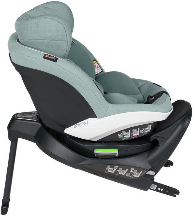 BeSafe iZi Turn i-Size 360° - obrotowy fotelik samochodowy ~0-18 kg | Deep Sea Melange