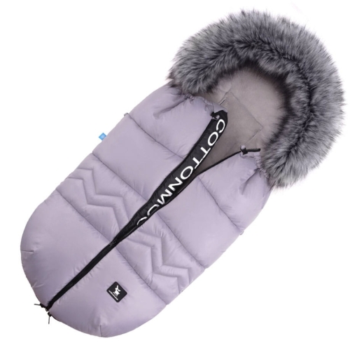 Cottonmoose North Yukon - ciepły śpiworek do wózka i gondoli | Szary