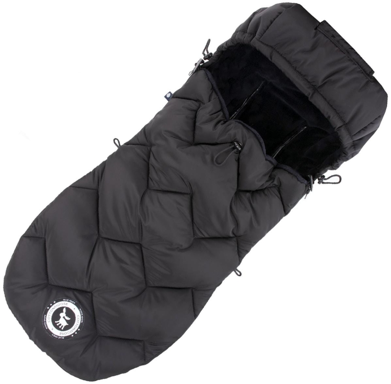 Cottonmoose Arctic - śpiworek 2w1 jesienno zimowy | Black
