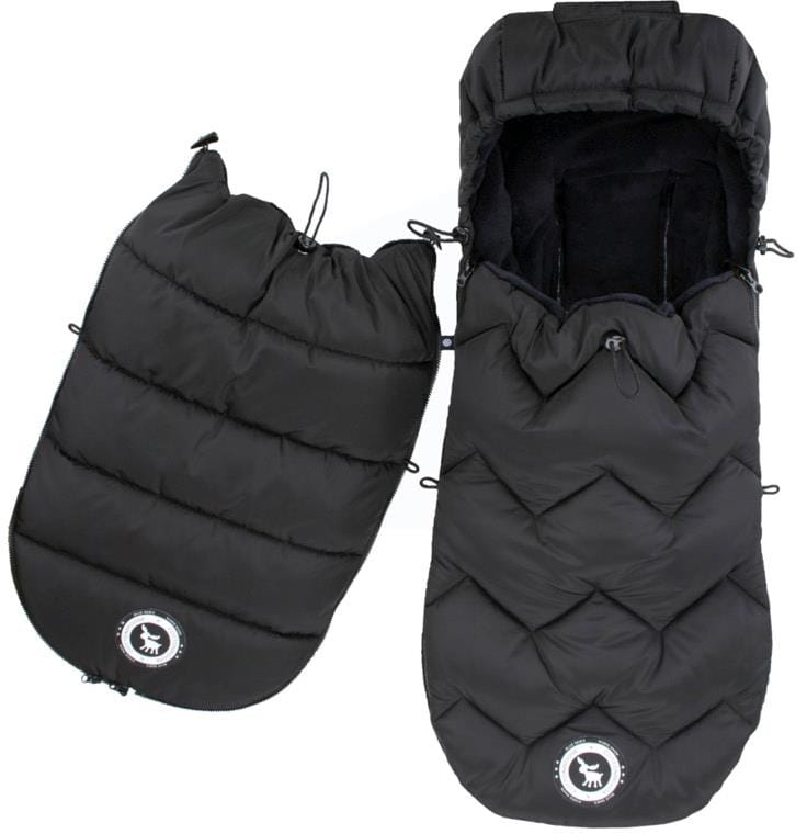 Cottonmoose Arctic - śpiworek 2w1 jesienno zimowy | Black