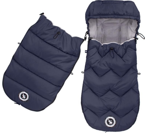 Cottonmoose Arctic - śpiworek 2w1 jesienno zimowy | Dark Blue
