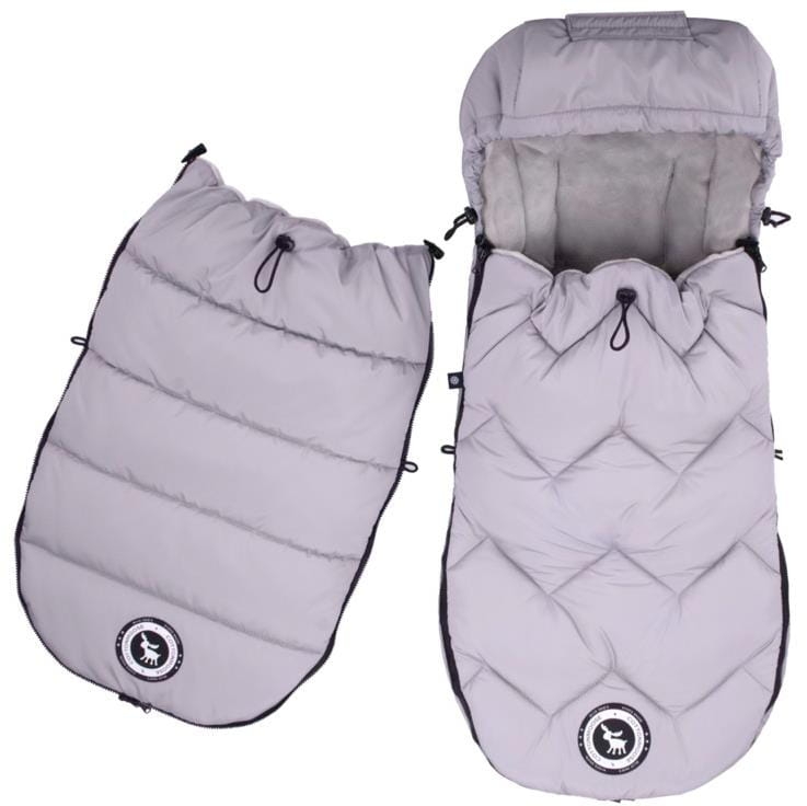Cottonmoose Arctic - śpiworek 2w1 jesienno zimowy | Grey