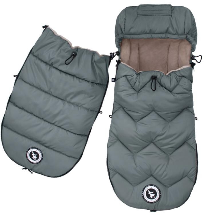 Cottonmoose Arctic - śpiworek 2w1 jesienno zimowy | Jungle Green
