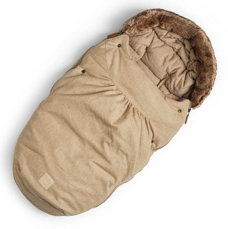 Elodie Details - uniwersalny śpiworek do wózka | Pure Khaki