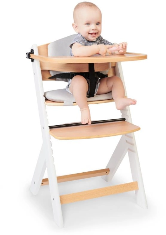 Kinderkraft - poduszuki do krzesełka Enock, Timba | Grey