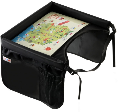 Tuloko Stolik Podróżnika - stolik dla dziecka do montowania w samochodzie