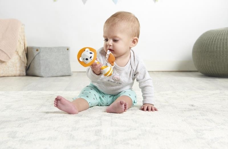 Tiny Love Tiny Smarts - grzechotka, gryzak | Lew Leonardo