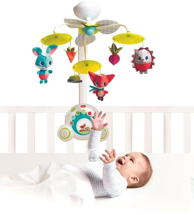 Tiny Love Rośnij z Muzyką - karuzela do łóżeczka | Zabawa na łące