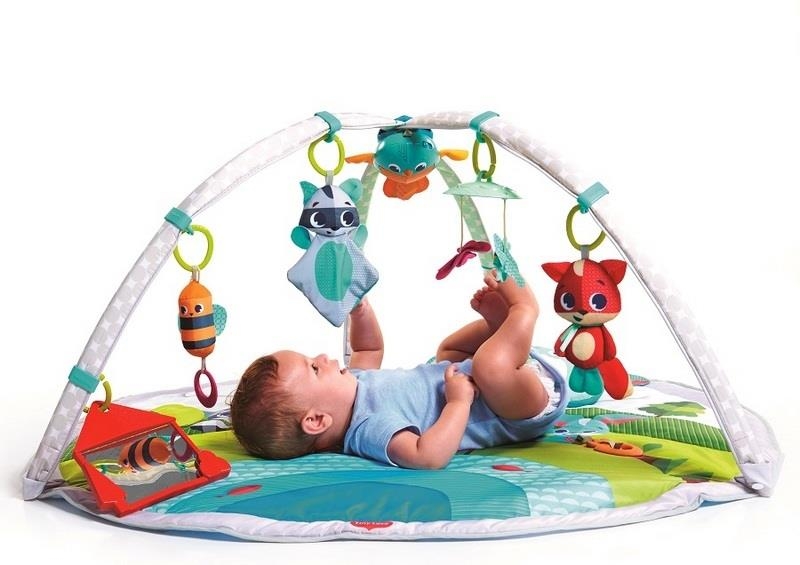 Tiny Love - mata edukacyjna z pałąkami | Zabawa na łące