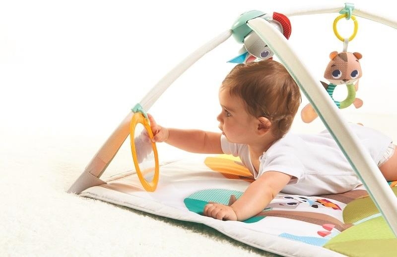 Tiny Love - mata edukacyjna z pałąkami | Leśna Kraina