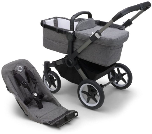 Bugaboo Donkey 5 - stelaż wózka | Graphite - Grey Melange