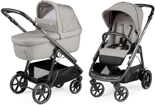 PegPerego Veloce - wózek wielofunkcyjny, zestaw 2w1 z opcją 3w1 | Moonstone
