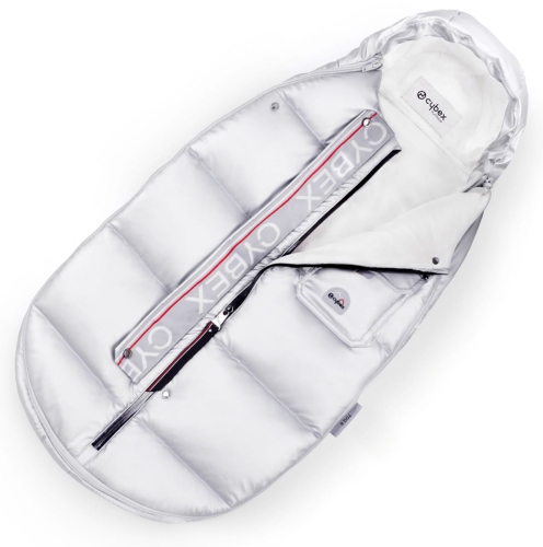 Cybex Winter Footmuff Mini - zimowy śpiworek do fotelika samochodowego | Arctic Silver