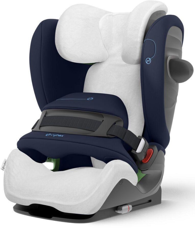Cybex Summercover - pokrowiec letni frotte do fotelika Solution G, Pallas G i-Fix i-Size | White