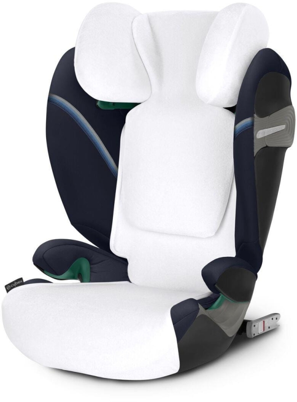 Cybex Summercover - pokrowiec letni frotte do fotelika Solution G, Pallas G i-Fix i-Size | White