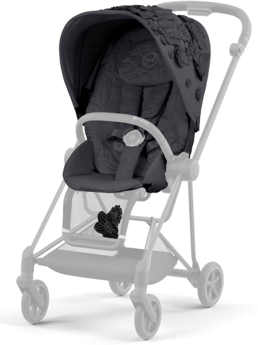 Cybex Mios 3.0 Seat Pack - tapicerka do wózka spacerowego | Simply Flowers Grey