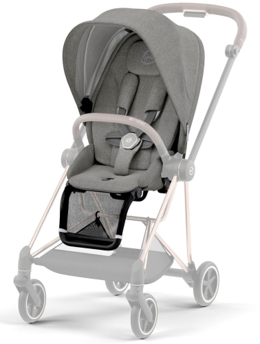 Cybex Mios 3.0 Seat Pack - tapicerka do wózka spacerowego | PLUS Manhattan Grey
