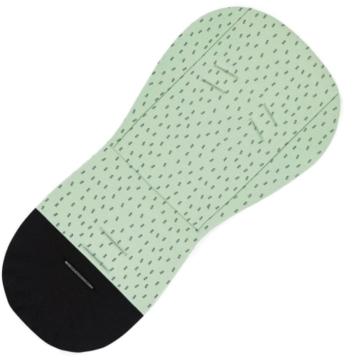 Petite&Mars Foamy - piankowa wkładka do wózka | Green Trees