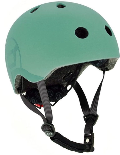 Scoot & Ride S-M - kask dla dzieci | Forest