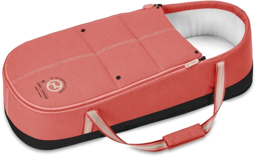Cybex Cocoon S - miękka gondola do wózka | Hibiscus Red