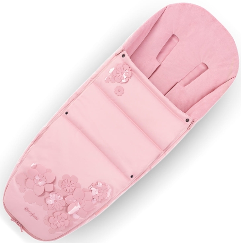 Cybex Platinum Footmuff 4.0 - śpiworek do wózka Priam, Mios | Simply Flowers Pink
