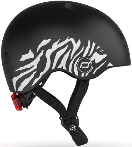 Scoot & Ride XXS-S - kask dla dzieci | Zebra