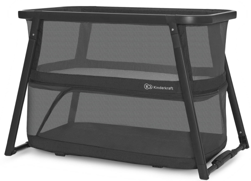 Kinderkraft Sofi Plus - wielofunkcyjne  łóżeczko dziecięce 4w1 | Gray