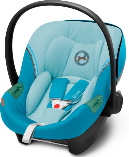 Cybex Aton S2 i-Size - fotelik samochodowy 0-13 kg | Beach Blue
