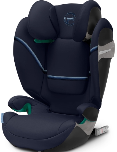 Cybex Solution S2 i-Fix - fotelik samochodowy w normie i-Size ~15-50 kg | Ocean Blue
