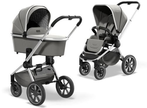 Moon Resea S - wielofunkcyjny wózek głęboko-spacerowy 2w1 | Shadow