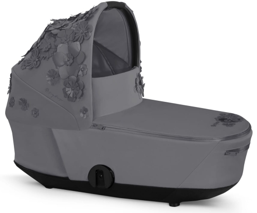 Cybex Carry Cot Lux - gondola do wózka Mios 3.0 | Simply Flowers Dream Gray