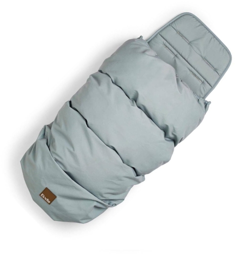 Elodie Details - śpiworek i wkładka do wózka 2w1 | Pebble Green