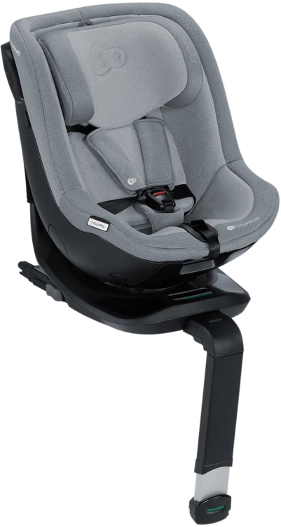 kinderkraft iguard360 fotelik obrotowy szary