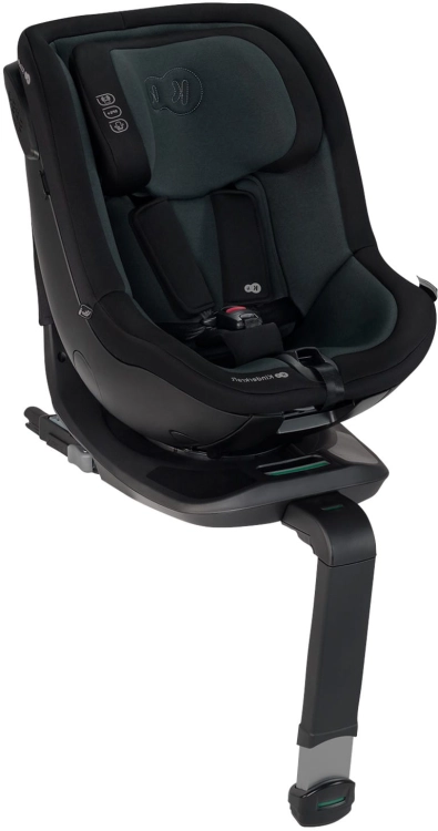 kinderkraft iguard fotelik obrotowy 360 stopni kolor czarny