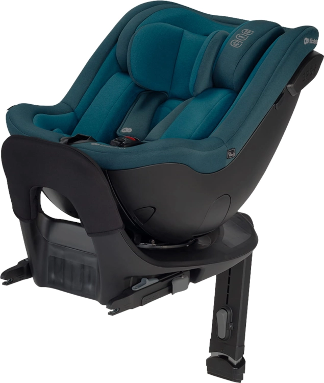 kinderkraft iguard 360 fotelik obrotowy niebieski