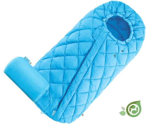 cybex snogga 2 uniwersalny spiworek beach blue blekitny
